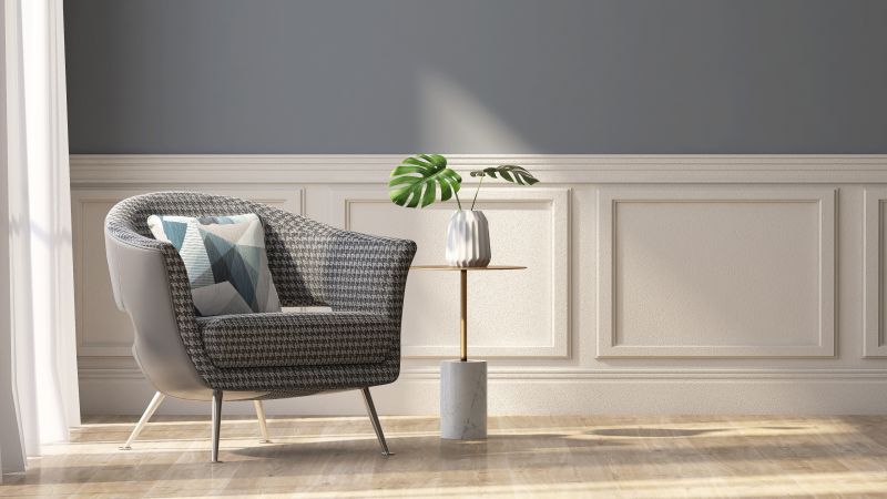 Wainscoting Staining